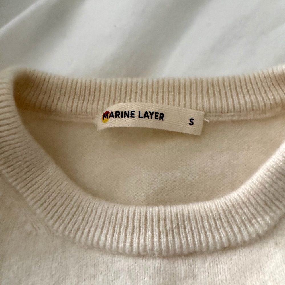 Marine Layer Harper Cashmere Sweater - Picture 8 of 8